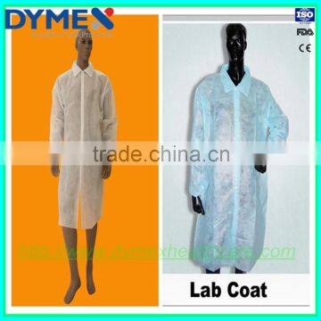 100% cotton lab coat