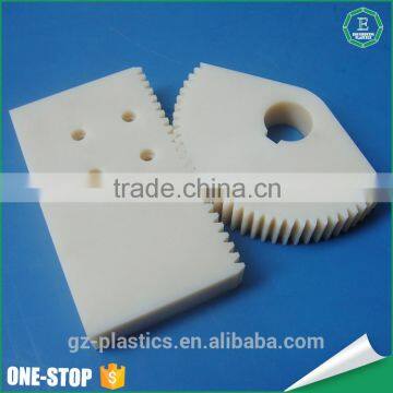 Custom Precision Diameter CNC Machined Nylon Tooth Gears Black Plastic Gear Wheel photo-6