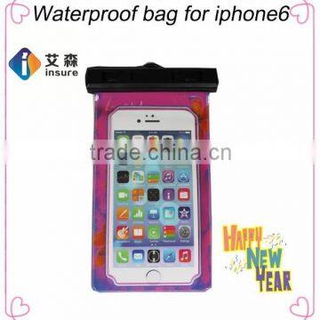 2015 China Wholesale eco-friendly waterproof bag for iphone 6