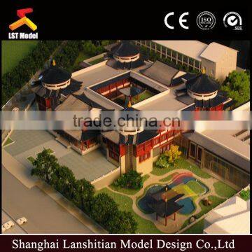 Exquisite Architectural Design 3D Rendering Building Model photo-3
