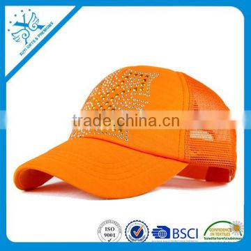 cheap baseball orange sport cap