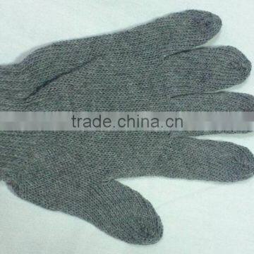 208H GREY 600 GRAMS 7 KNITTING COTTON SAFETY WORKING GLOVE photo-4