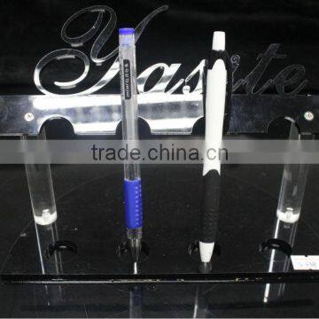 acrylic crystal office pen stand