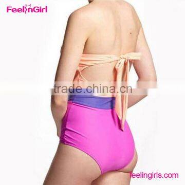 2016 Sale New Solid Polyester Swimwear photo-3