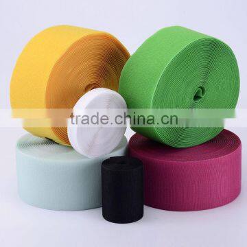 Factory prices back to back hook and loop fastener tape/double sided hook and loop tape