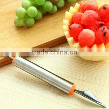 Amazon Multifunction 2 in 1 Fruit Dig Spoon Balls&Carver,stainless Steel Baller,dig Ball Tools photo-4