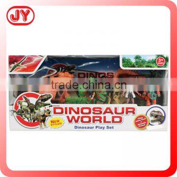 Realistic play set plastic dinosaur toys with EN71