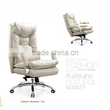 white female rotating leather office chair factory sell directly SY7