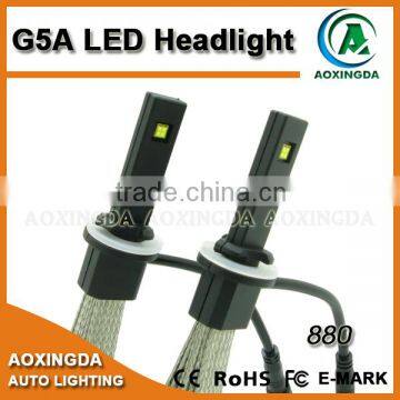 5000LM 880 G5 LED Headlight With Flexible Copper Blet for Fast Heat Dissipation