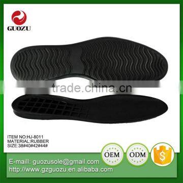 Black color flexible casual shoes rubber outsoles