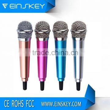 Mini Mobile Phone Karaoke Microphone, phone microphone for phone and laptop                        
                                                Quality Choice