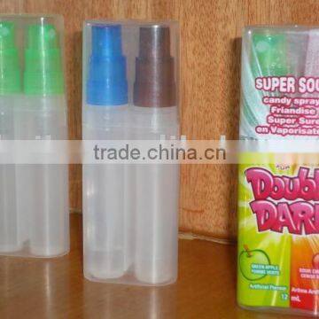 empty plastic spray bottle for liquid candy use