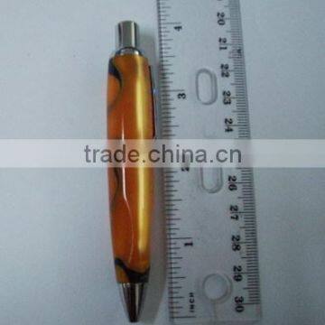 Click Metal Ballpoint Pen Acrylic Pen Blanks Acrylic Paint Pen