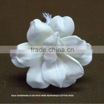 Handmade sola flower