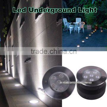 High quality led underground lighte 6W IP67 Inground Lamp Path light in Square, Garden