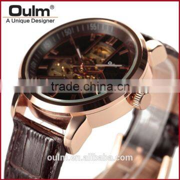 Oulm Elegant Wrist Watch, Machinery Watch Wholesale, Automatic Watches Women photo-3