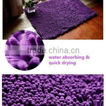 Hot Sale Microfiber Water-Absorbing Clean Bath Mat / Bathroom Door Mat photo-5