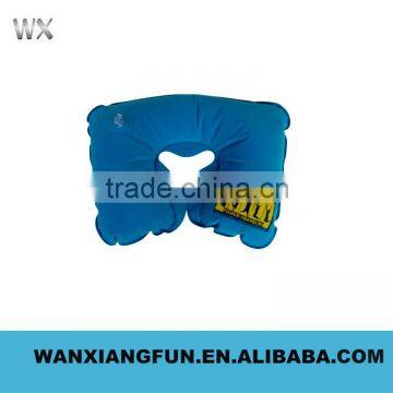 Promotion Inflatable Flocking Pillow, Car Travel Air Pillow photo-2