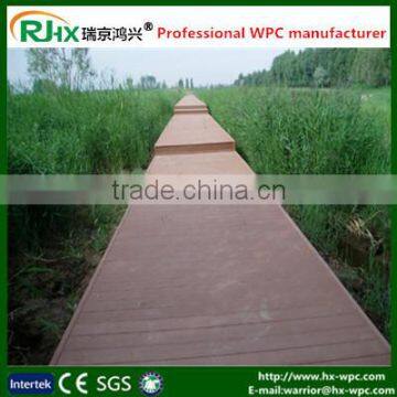 Wood Plastic Swimming Pool Deck With Anti-slip and Anti UV Feature photo-6