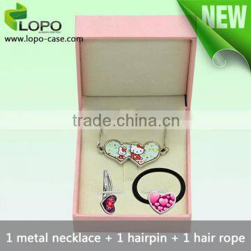Factory Wholesale Pink Gift Jewellery Box Package for Girls photo-4