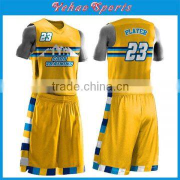 custom sublimation basketball uniform 2015 ,basketball jersey design