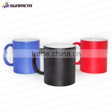 Sunmeta Whole Sale Sublimation Matte 11oz Color Changing Magic Mug photo-2