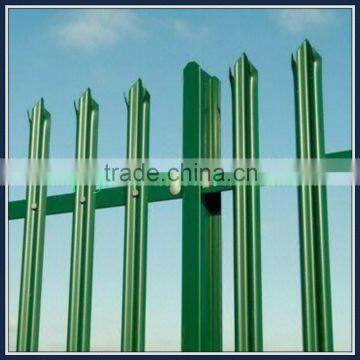 colour coated palisade fence