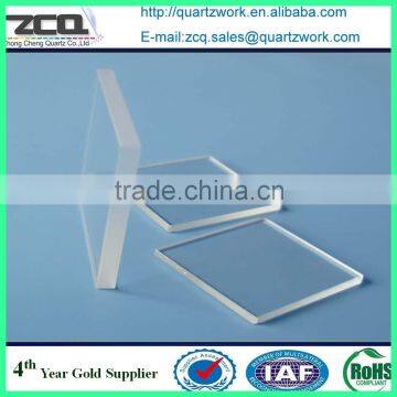 Synthetic Fused Silica 2" Thick Plate Glass Fused Silica Price photo-2