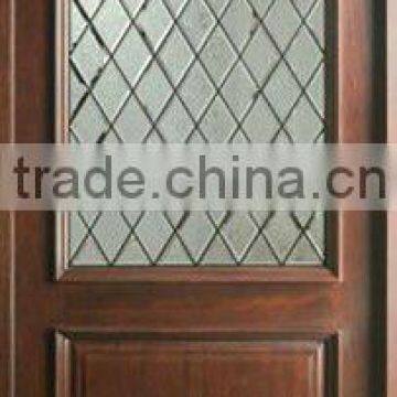 Luxury New Designs Interior Wood Door Glass Inserts DJ-S5306MA