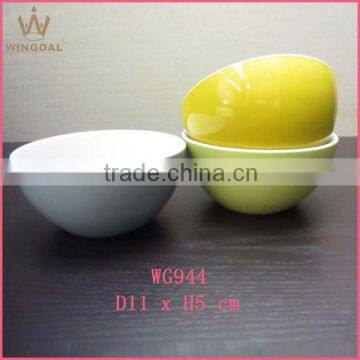 ceramic colorful salad bowl