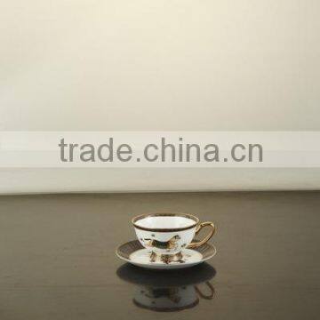 New Arrival Gold Plated Turkish Dinnerware Sets of Ceramic Dinnerware photo-5