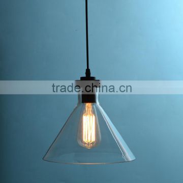 Manufacturer's decorative hanging pendant light modern glass pendant light