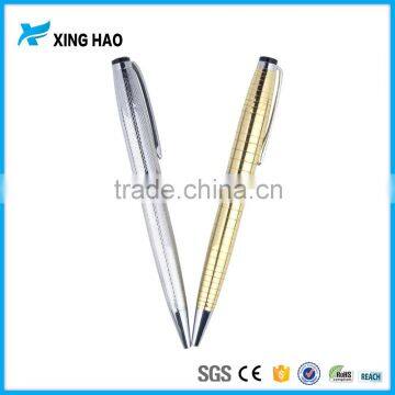 Promotional luxury high-grade ball pen custom cheap jumbo metal ballpint pen for business and office