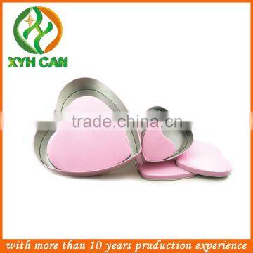 custom made pink hear shaped gift box heart shaped nice gift box