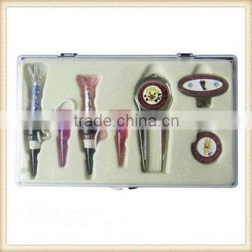 OEM customized golf accessory set with gift box for golf lover