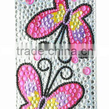 60*10mm Gemstones sticker,Telephone Decoration Acrylic stone sticker,