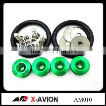 Red Color Aluminum Car Bumper Fender Quick Release Fasteners photo-3