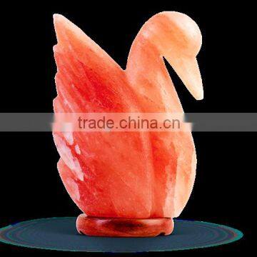 Swan Figure Shape Himalayan Salt Lamp