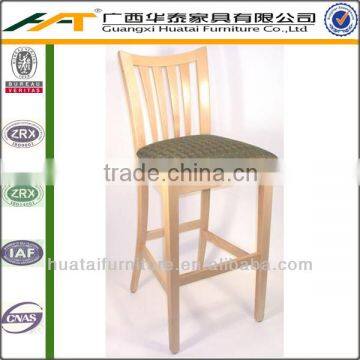 New design solid wood barstool fabric bar stools bar furniture