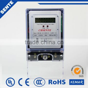 PE8868 single phase active watt hour static power smart electricity meters