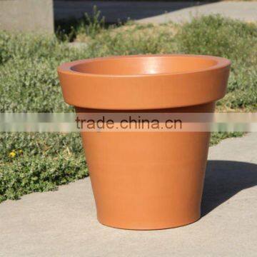 GR0266XXL Large size outdoor plastic terracotta planter