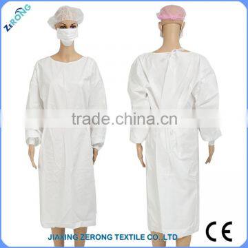 new cheap medical product nonwoven breathable film hospital gown