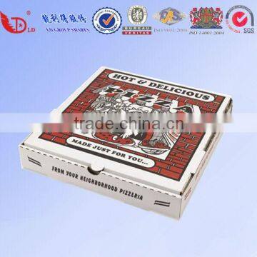 Pizza Box,2016 Wholesale Recycled Paper Pizza Box Customized Logo Pizza Box photo-4