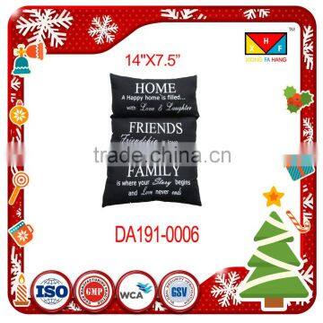 Burlap Vintage Throw Pillow Cushion Cover Home Sofa Decoration