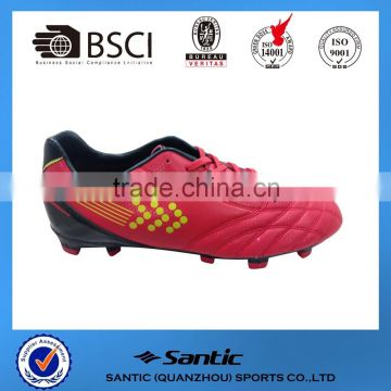 2016 Men outdoor sport shoes for football use, grade original quality soccer boots new style outdoor rugby SS4107