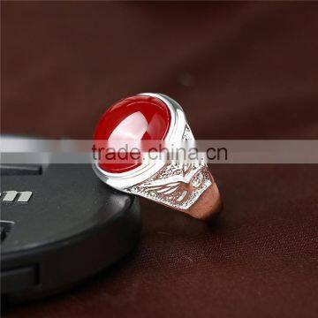 1 Dollar Shop Women Jewelry Zinc Alloy Red Blue Green Stone Finger Ring photo-4