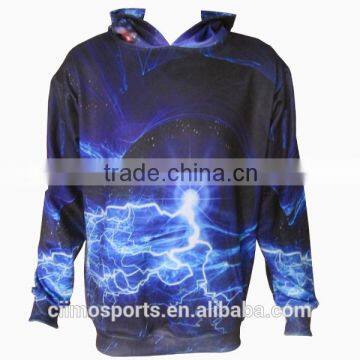 2015 New Design Wholesale Plain 100% Polyester Men's Sweatshirt Hoodies