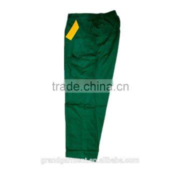 Cheap 100% Cotton Work Cargo Pants , Bi Color Pants Chinese Supplier photo-2