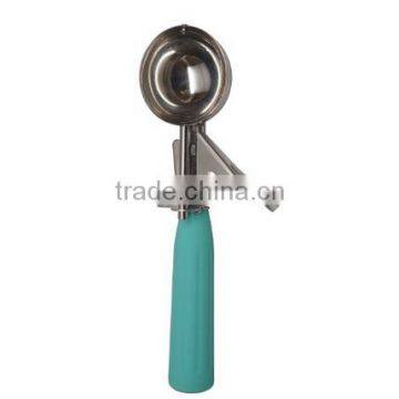 Trade Assurance Zeal Stainless Steel Ice Cream Scoop with ABS Plastic Handle