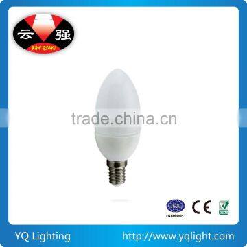 Plastic and Aluminum 3W E14 LED Bulb photo-5